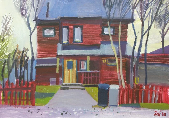 Дамсвейн,18. 2010. б., акрил, 40х60